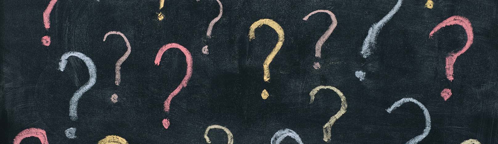Question marks