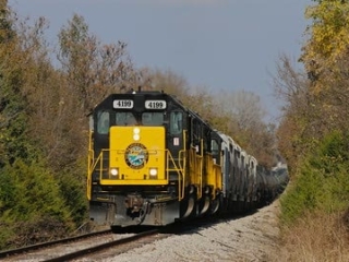 caboose on train
