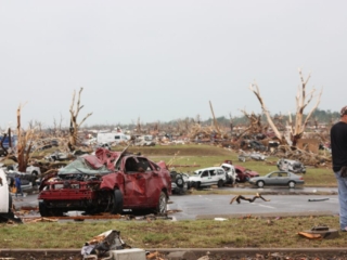 cars destroyed by tornado