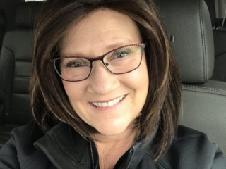 Woman with a smile