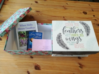 two gift boxes