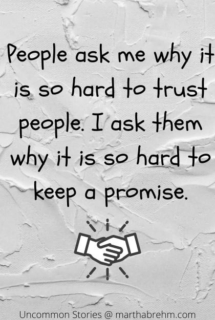 quote about keeping promises
