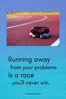 Pinterest Pin- Running Away