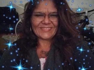 Picture of a woman with stars